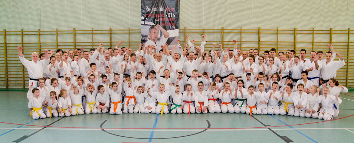 Regionalny kurs mistrzowski 2016 z sensei Włodzimierzem Kwiecińskim 8 Dan